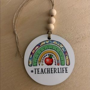 #TeacherLife Car Charm/Ornament